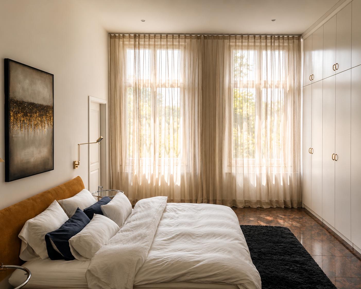 Schlafzimmer Gardinen